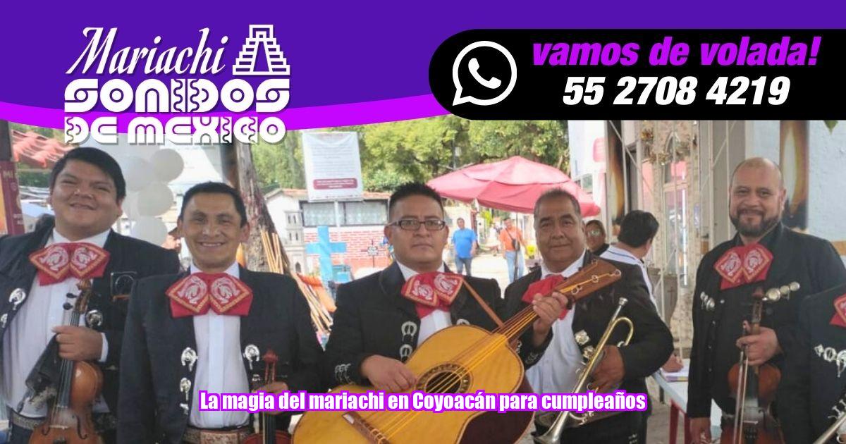En Coyoacán, Mariachi Sonidos de México ofrece la máxima calidad musical para tus cumpleaños. Haz de tu evento una experiencia única e inolvidable.