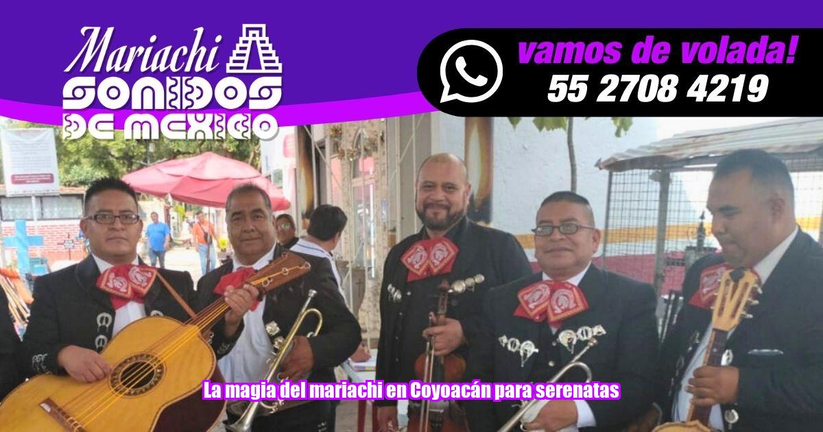 Con Mariachi Sonidos de México, cada serenatas en Coyoacán se convierte en una celebración mágica llena de sentimiento y tradición.
