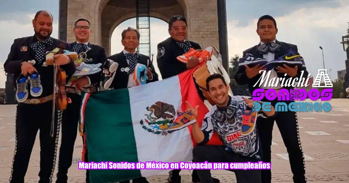 Mariachi Sonidos de México en Coyoacán para cumpleaños