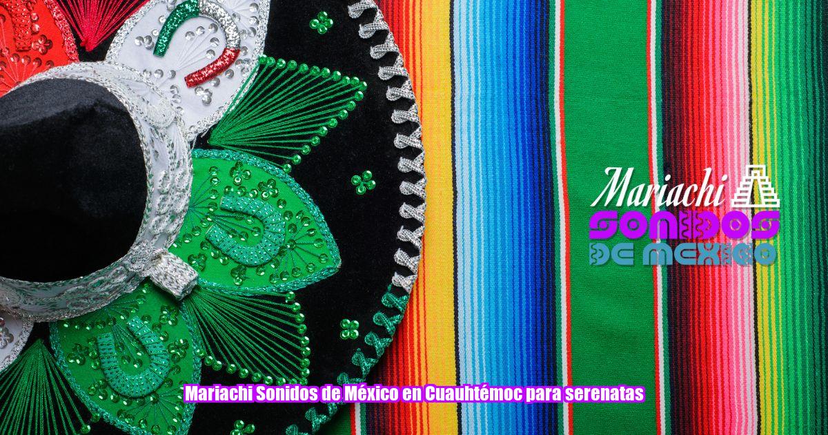 Mariachi Sonidos de México en Cuauhtémoc para serenatas